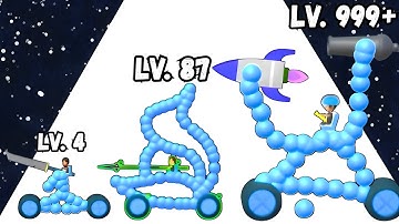 Draw Joust | ( Upgrade My Car Noob To God Level ) | ASMR Satisfaction Game | Android Gameplay