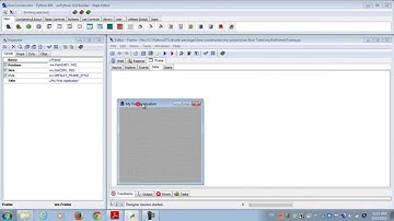 Boa Constructor Menubar Tutorial
