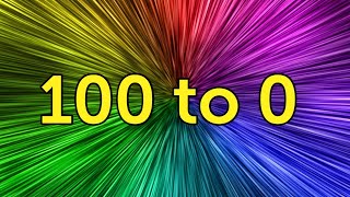 Countdown from 100 to 0 in colour 4k Net Worth