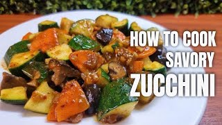 Healthy Stir Fry Zucchini Recipe | Healthy Recipes
