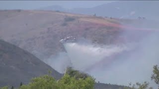 Oceanside evacuations lifted for Camp Pendleton brush fire