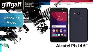 Alcatel Pixi 4 5" | Phone Unboxing | giffgaff