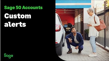 Sage 50 Accounts (UK):  Custom Alerts