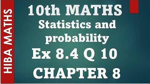 10th maths chapter 8 exercise 8.4 question 10  tn samacheer hiba maths