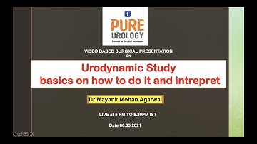 Urodynamic Study   basics on how to do it and intrepret
