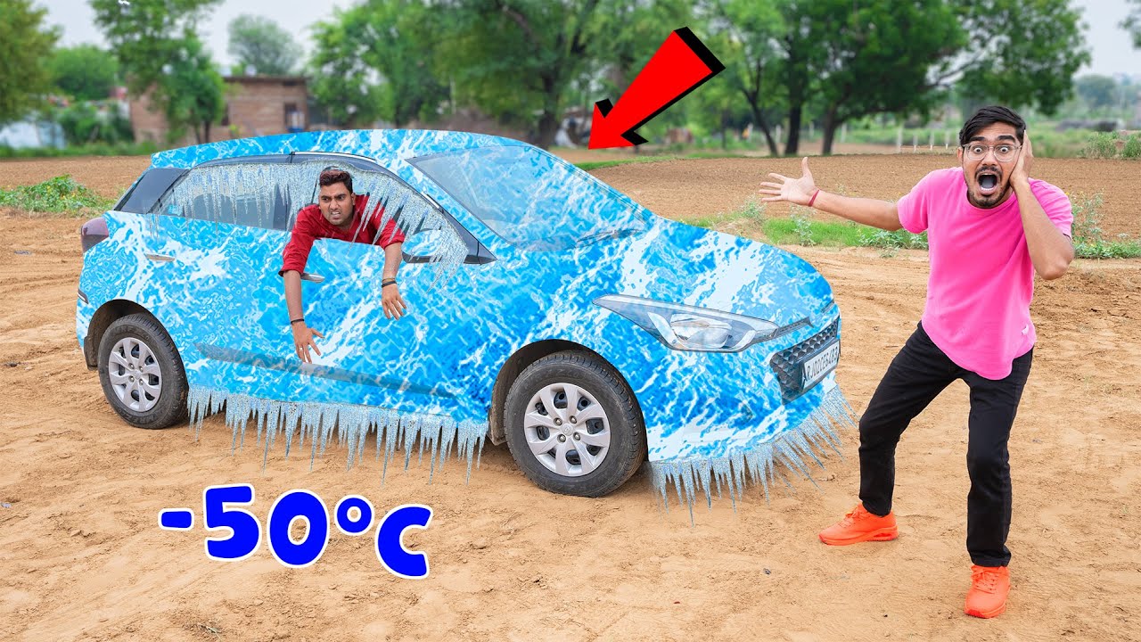 We Made World's Coolest Car🥶 | इस गाड़ी में बैठते ही आपकी कुल्फी जम जाएगी | DO NOT TRY