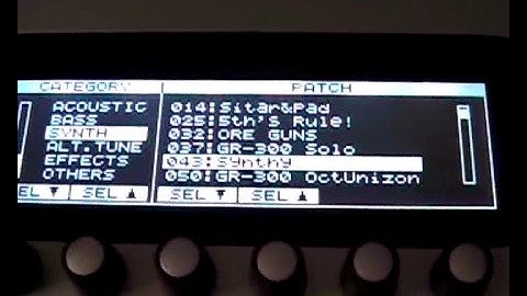 Roland VG-99 Guitar Synthesizer - #2 Synth