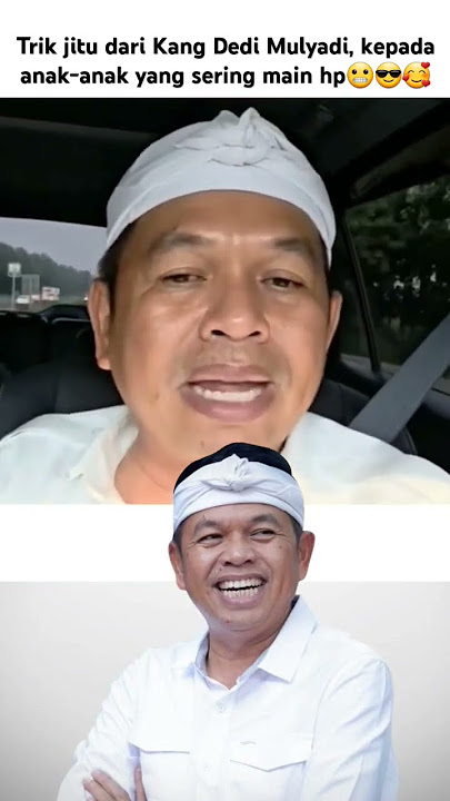 Trik jitu dari Kang Dedi Mulyadi, kepada anak-anak yang sering main hpš¬šš„°