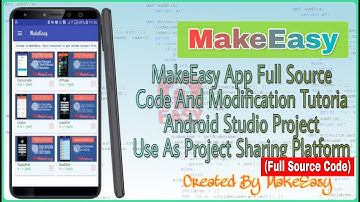 MakeEasy AIA Store Android Studio Project Free Source Code And Modification Tutorial | MakeEasy