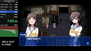 Corpse Party PSP Chapter 1 Speedrun in 15:41