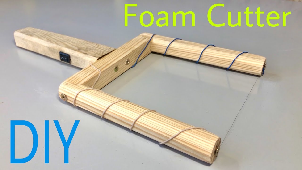 How to make a Foam Cutter at Home  Easy tutorial for beginners 