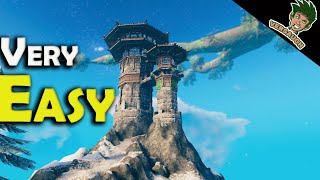 Valheim | Building a EPIC Medieval Wizard Tower