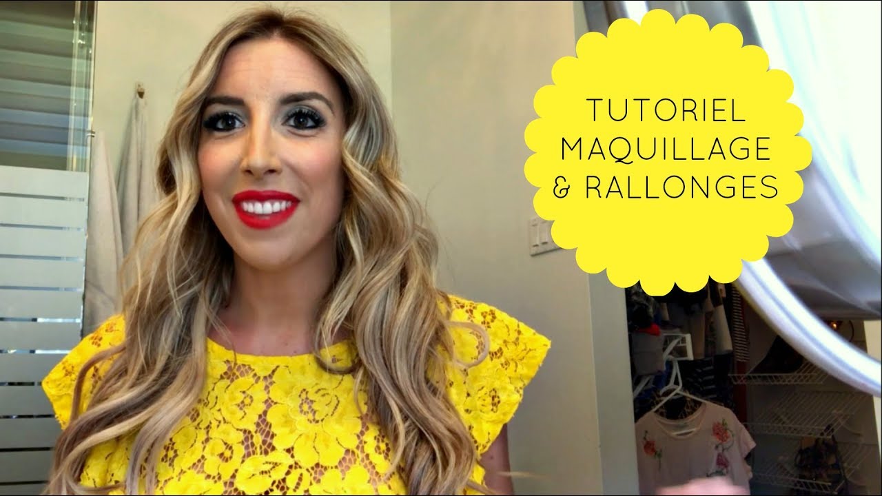 VLOG 2 TUTORIEL MAQUILLAGE & RALLONGES DE CHEVEUX YouTube VLOG 2 TUTORIEL MAQUILLAGE & RALLONGES DE CHEVEUX YouTube