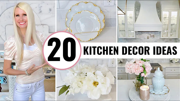20 EASY WAYS TO DECORATE YOUR KITCHEN | COUNTERTOP...