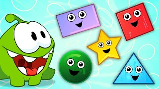 Learn Different Shapes With Om Nom | Nursery Rhymes and Kids Songs | Learn With Om Nom