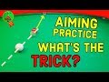 Snooker Aiming Practice Trick