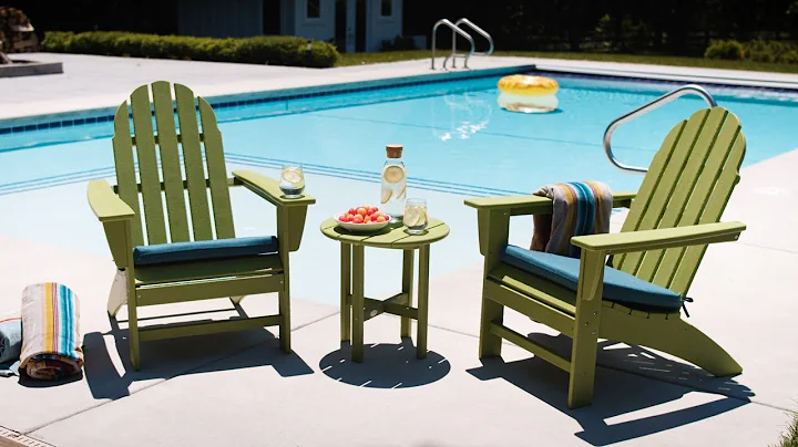 POLYWOOD® Vineyard 3-Piece Adirondack Set in Vintage Finish - PWS399-1