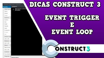 Construct 3 - Event Trigger e Event Looping #construct 3 #c3
