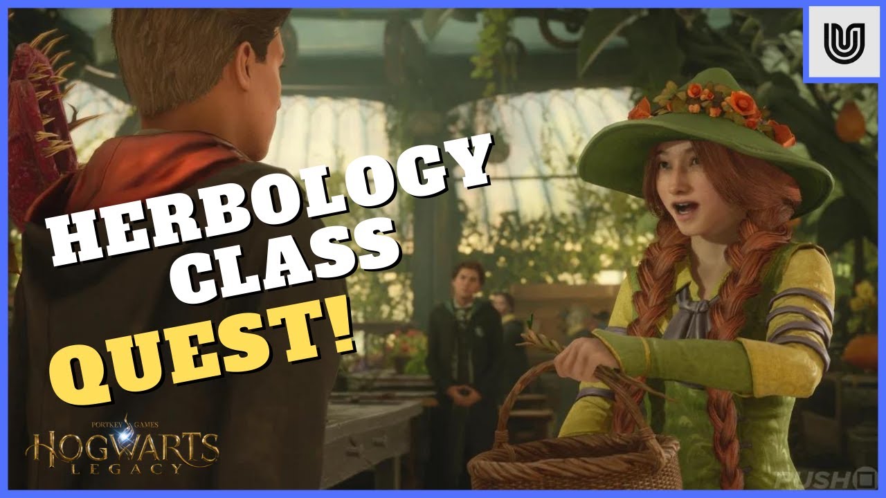 Hogwarts Legacy Herbology Class Quest Guide! YouTube