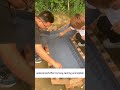 YURU Polyurethane Coating Brick Fish Pond Test