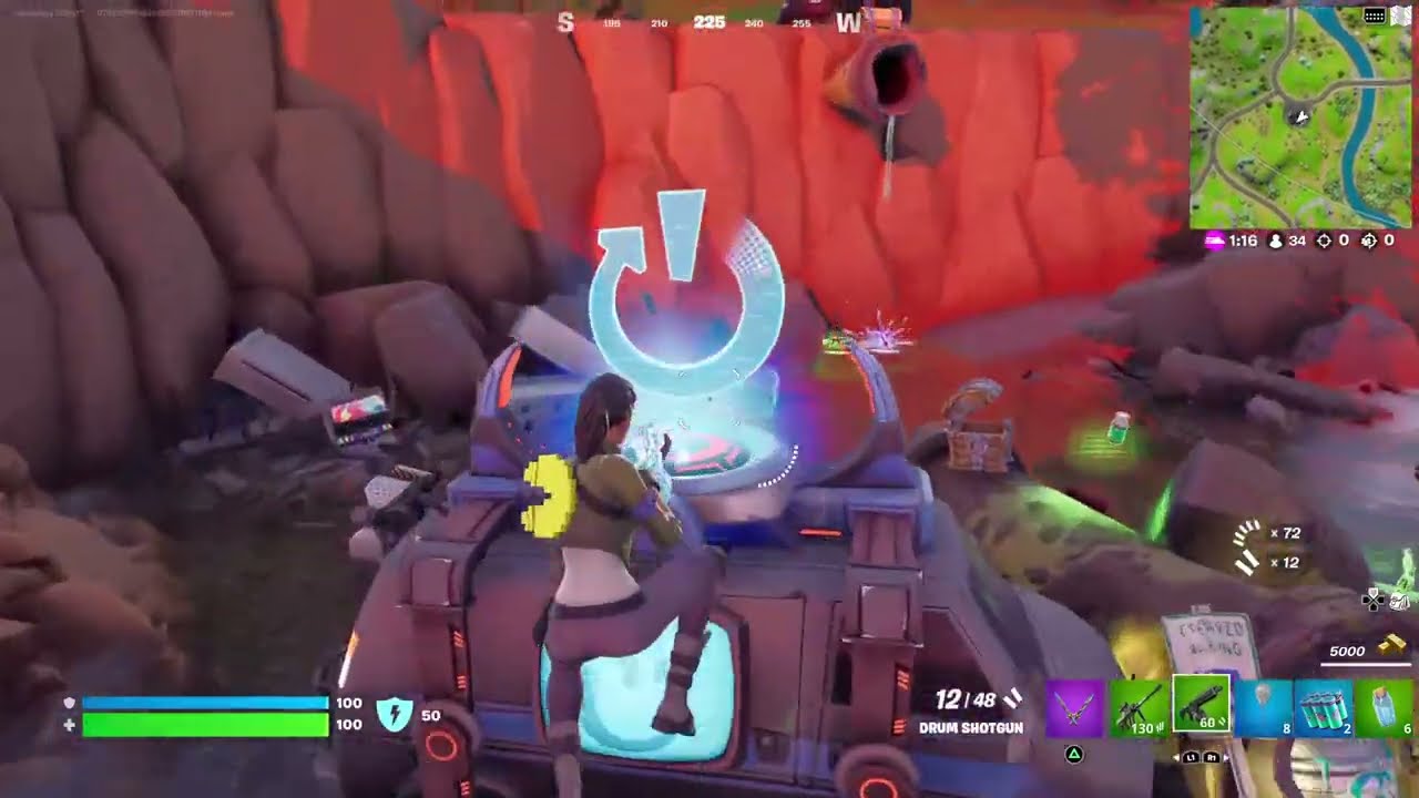 *NEW* CHAPTER 2 DEFAULT RAMIREZ REDUX SKIN IN FORTNITE + A VICTORY ROYALE WIN! (SOLO)