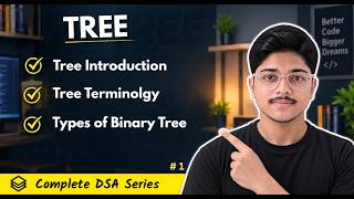 Tree Data Structure Explained | Terminology, Traversals, BFS/DFS & Types of Binary Tree