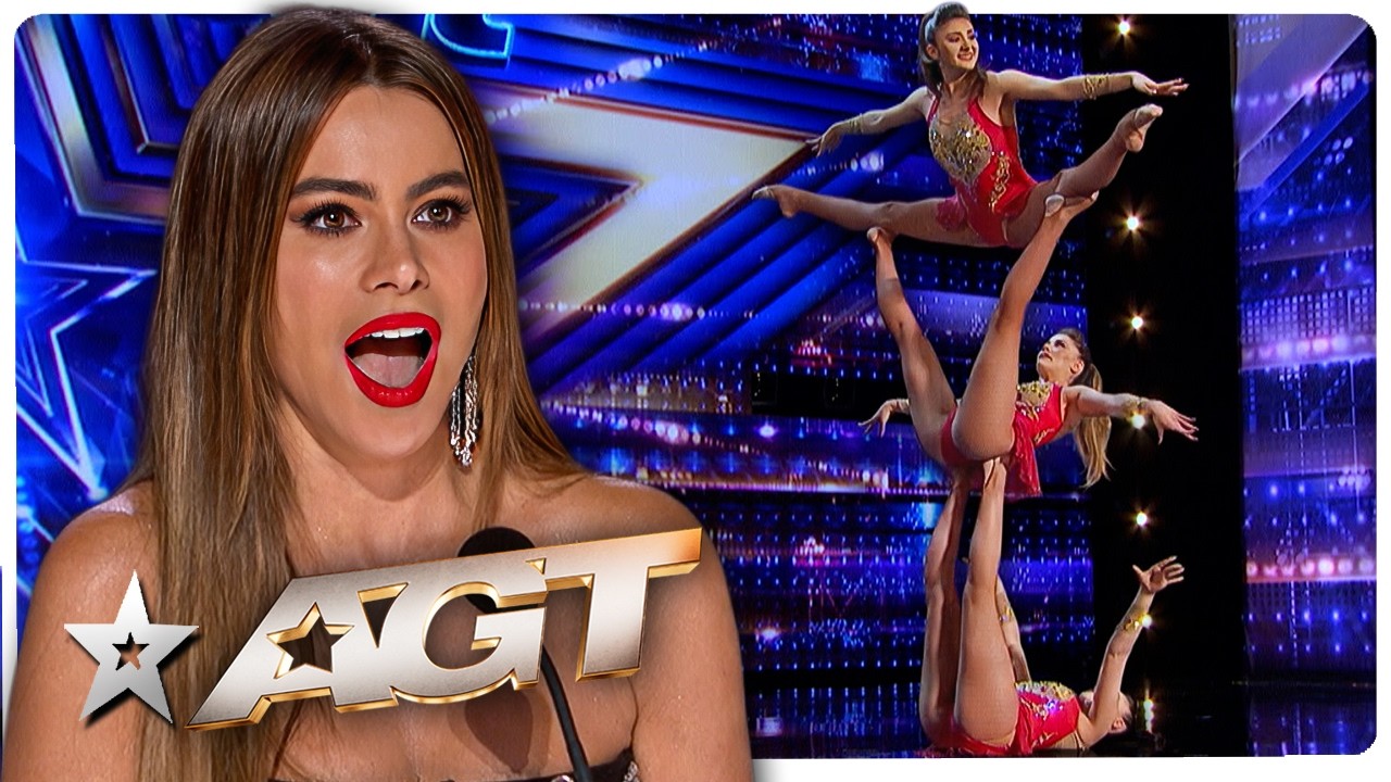 Sisters Risk It All in a NAIL-BITING Balancing Act on America's Got Talent!