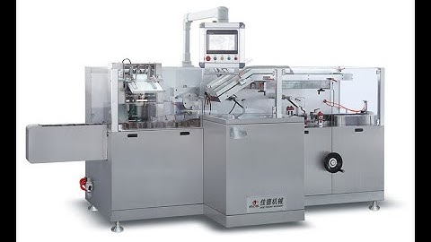 JDZ-180 pouch cartoning machine
