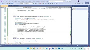 How to update data in MySQL database using visual studio 2022. #visualprogramming   C#basictools