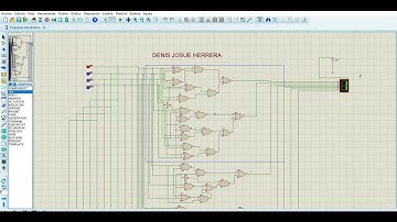 Decodificador Binario a Hexadecimal Proteus 8