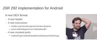 JSR 292 on Android with Rémi Forax and Jérôme Pilliet