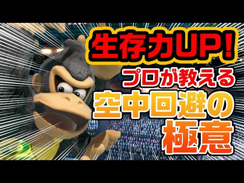 【生存力劇的向上！】最上位勢が教える空中回避の使い方！ コメ & てぃー & しぇあ【スマブラSP】