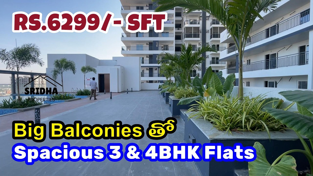 📞78428 99385  - Rs.6299/- sft - Fully Gated Community Flats for sale in Hyderabad