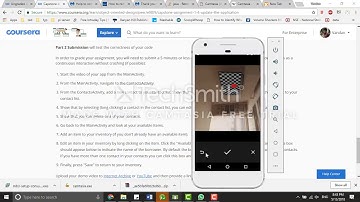 Capstone Assignment 1.4 - Adding Contacts functionality