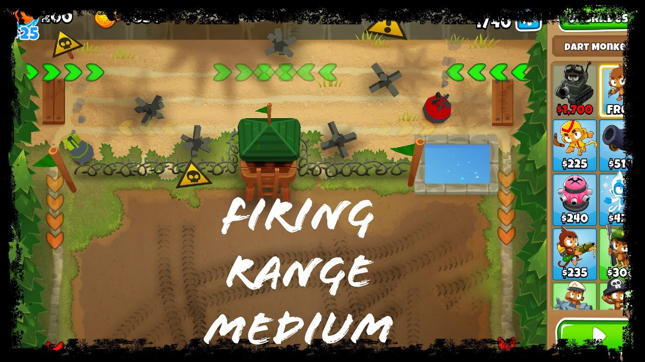 Firing Range Bloons Td 6