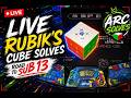 🌌🔥 Live Rubiks Cube Solves Practice