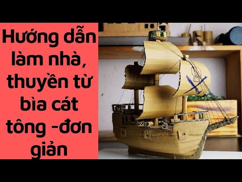 Video Làm nhà bằng giấy cát tông thừ thùng sữa phần 3. Hướng... - youtube