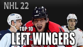 NHL 22 Ratings Predictions! (TOP 10 LEFT WINGERS)