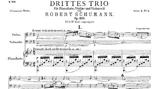 Robert Schumann: Trio nº 3 Op. 110 (1851)