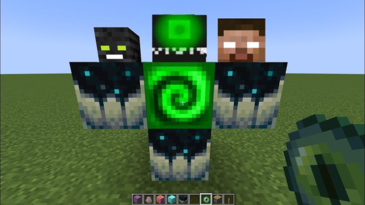 what if you create herobrine spiral warden dragon boss in minecraft ...