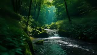 474 HZ | Nature Harmonic Meditation | Life Balance & Focus | River Stream Sounds