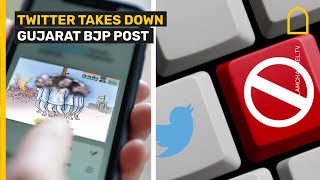 Twitter takes down Gujarat BJP post