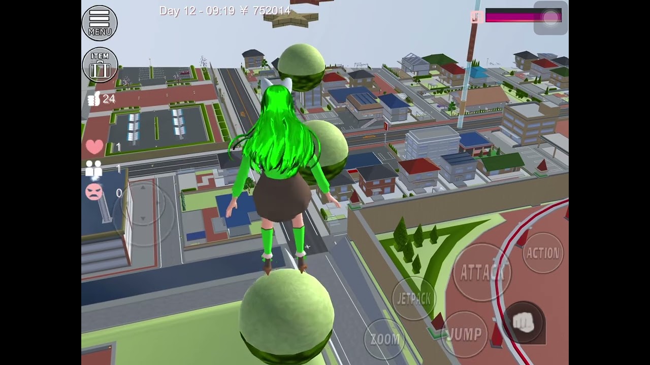 来啦来啦！逃离枝枝山跑酷！(o^^o)