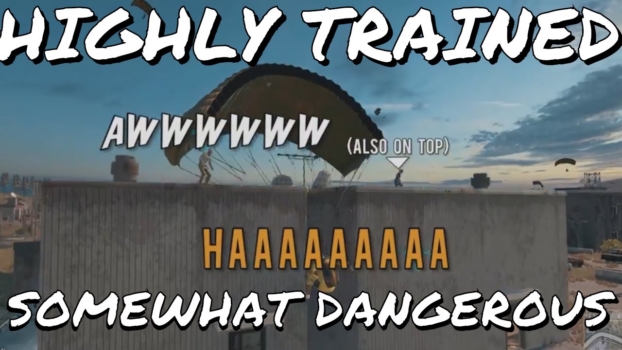 Highly Trained Squad Lands in Mildly Problematic Military Base | PUBG