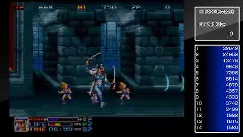 ACA NEOGEO Ninja Combat [PAL Version] (PS4 UK) One Coin Gameplay Sample
