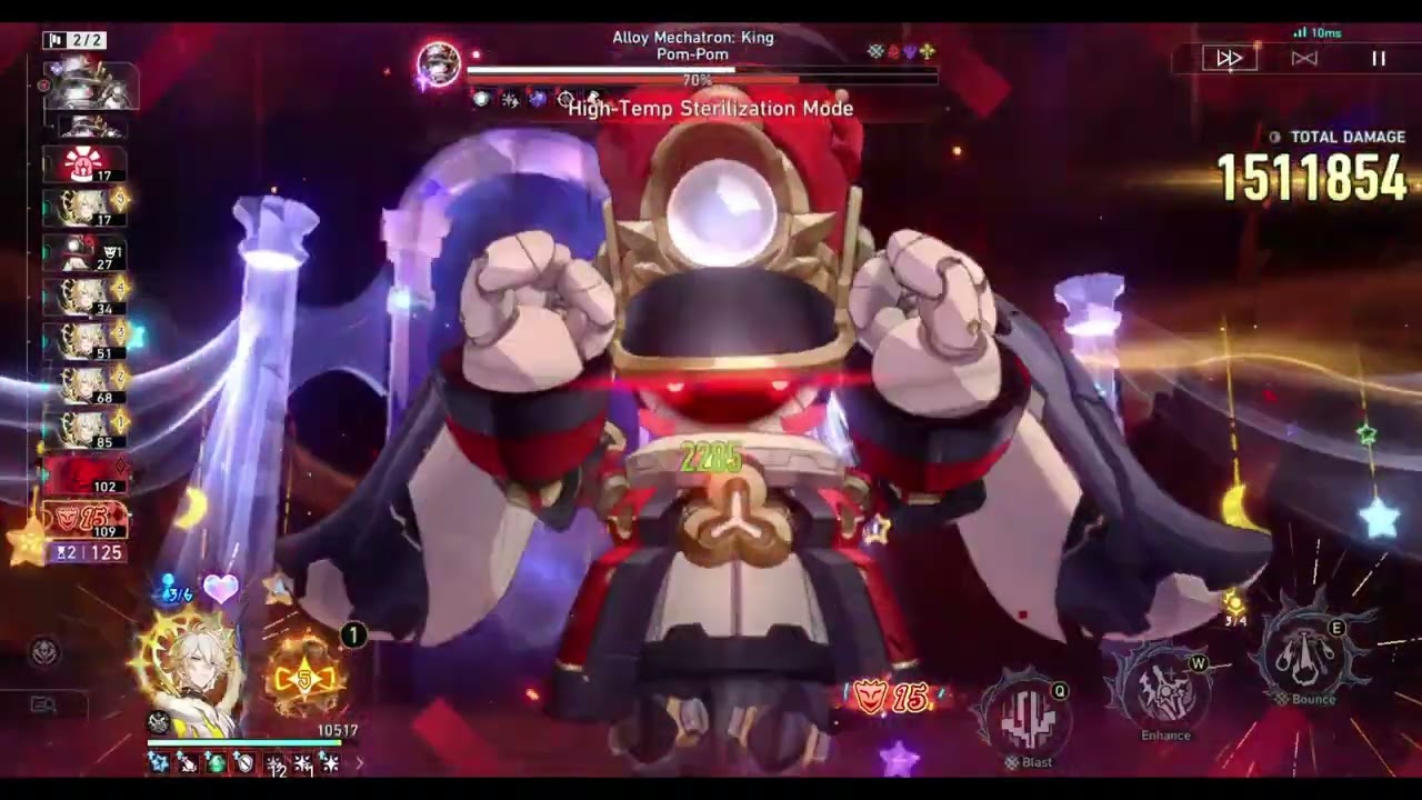 4.1 Beta V2 | Phainon zero cycle Mecha Pom Pom King (Plight) Anomaly Arbitration 4.1