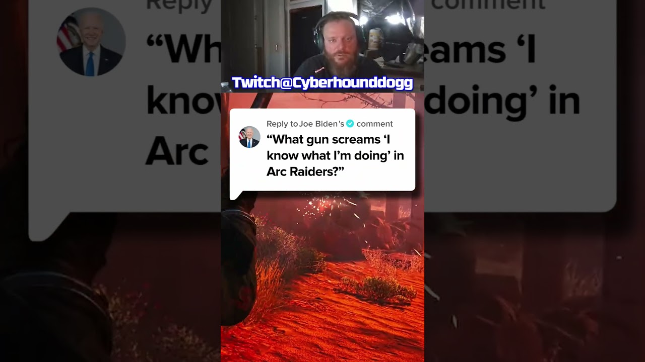“What gun screams ‘I know what I’m doing’ in Arc Raiders” #arcraiders #cyberhounddogg #gaming #pve