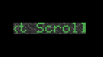 Text Sroller 320x200 resolution (Borland C++ 3.1)