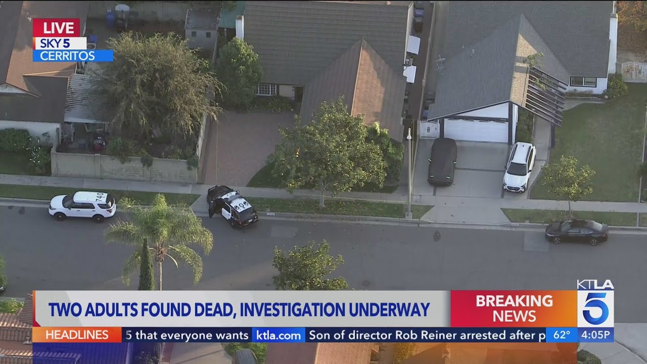2 adults found dead in Cerritos home - YouTube