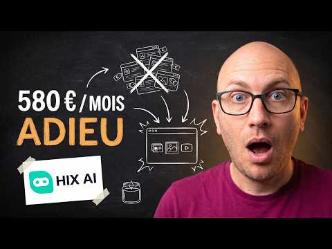 J'ai essayé de remplacer 6 abonnements IA par UNE seule (HIX AI)